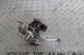 ТУРБОКОМПРЕССОР  PEUGEOT 208 1.6 HDI