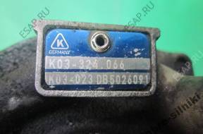 ТУРБОКОМПРЕССОР PEUGEOT CITROEN 2.0 HDI K03324066