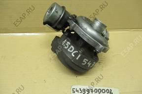 ТУРБОКОМПРЕССОР RENAULT 1,5 DCI 54399700002