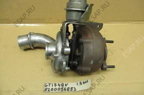 ТУРБОКОМПРЕССОР RENAULT 1,9 DCI GT1749V 8200056883