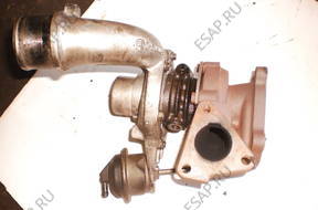 ТУРБОКОМПРЕССОР Renault Megane I 1.9DTI 2000 год.