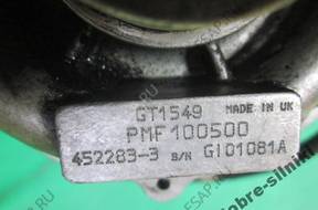 ТУРБОКОМПРЕССОР ROVER HONDA 2.0 TD PMF100500