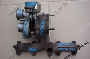 ТУРБОКОМПРЕССОР SHARAN 2003 1.9TDI 130KM 038253019H
