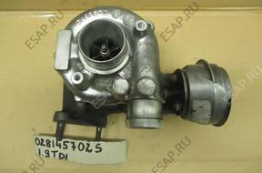 ТУРБОКОМПРЕССОР SHARAN GALAXY 1.9 TDI 028145702s