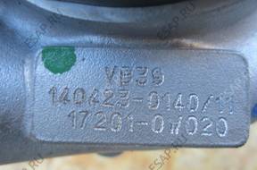 ТУРБОКОМПРЕССОР TOYOTA 1AD 140423-0140 17201-0N042