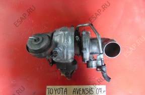 ТУРБОКОМПРЕССОР TOYOTA AVENSIS 2.2D-CAT 177KM 2007 год