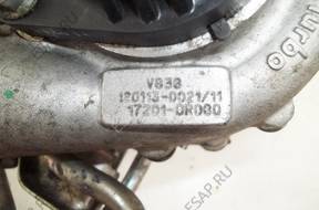 ТУРБОКОМПРЕССОР  TOYOTA AVENSIS  T27 2.0 D4D