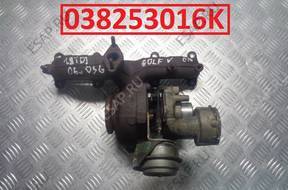 ТУРБОКОМПРЕССОР VW GOLF V 1.9 TDI 2006 год FV 038253016K