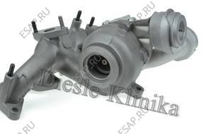 ТУРБОКОМПРЕССОР VW GOLF V, JETTA V, 2.0 TDI, 140 KM
