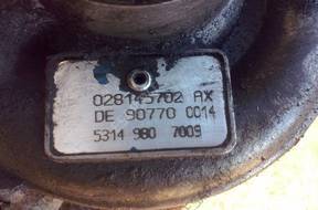 ТУРБОКОМПРЕССОР VW Passat B5 1.9 TDI 028145702