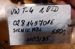 ТУРБОКОМПРЕССОР VW T4 1,9TD 028145701E ABL 1103/35
