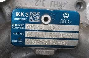 ТУРБОКОМПРЕССОР VW TIGUAN PASSAT 1.4TSI 03C145702P