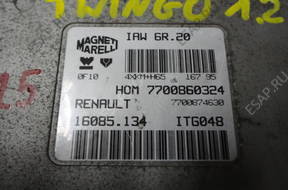 Twingo 1.2 БЛОК УПРАВЛЕНИЯ Magneti Marelli HOM 7700860324