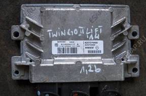 TWINGO II 1.2 БЛОК УПРАВЛЕНИЯ S120200117A 8201076690