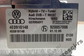 ТЮНЕР ODBIORNIK TV DVB-T   AUDI  A8 4E0910148