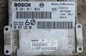 ULYSSE 807 C8 PHEDRA БЛОК УПРАВЛЕНИЯ 0281011033 2.2 HDI