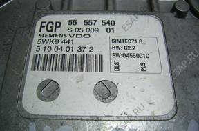 VECTRA C 1.8 16V БЛОК УПРАВЛЕНИЯ CIM КОМПЛЕКТ FGP 55557540