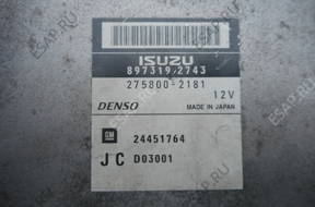 VECTRA C SIGNUM БЛОК УПРАВЛЕНИЯ 8973192743 275800-2181