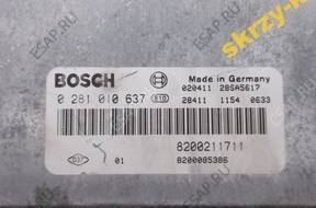 VELSATIS 2.2 DCI БЛОК УПРАВЛЕНИЯ BOSCH -0281010638