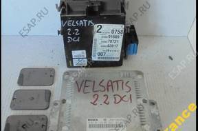 VELSATIS 2.2 DCI КОМПЛЕКТ БЛОК УПРАВЛЕНИЯ 8200085386