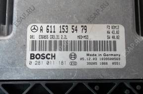 VITO  VIANO   W639  2.2 CDI  БЛОК УПРАВЛЕНИЯ  0281011181