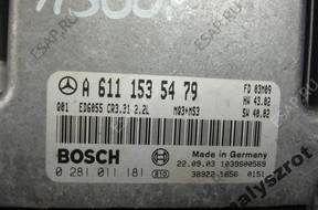 VITO VIANO W639 2.2 CDI БЛОК УПРАВЛЕНИЯ 6111535479 BOSCH