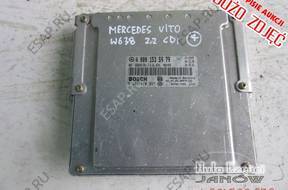 Vito W638 2.2 CDI БЛОК УПРАВЛЕНИЯ A0001535979 0281010927