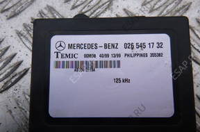 VITO W638 МОДУЛЬ БЛОК УПРАВЛЕНИЯ IMMOBLILIZER 0265451732