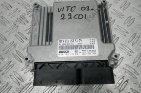 Vito W639 2.2 CDI 2003 год 0281011178 БЛОК УПРАВЛЕНИЯ ДВИГАТЕЛЕМ