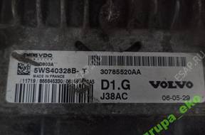 VOLVO S40 V50 2.0D БЛОК УПРАВЛЕНИЯ 30785520AA 5WS40328T
