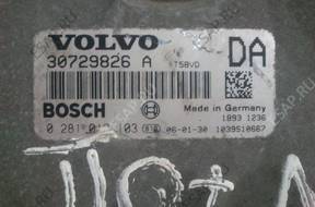 VOLVO S60 S70 БЛОК УПРАВЛЕНИЯ 2.4D5 30729826 A 0281012103