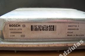 VOLVO S60 V70 2.4 D5 163KM БЛОК УПРАВЛЕНИЯ 0281011078