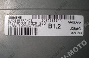 VOLVO V50 S40 1.6 101KM - БЛОК УПРАВЛЕНИЯ КОМПЛЕКТ DO ODPAL