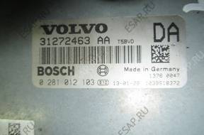 VOLVO V70 2.4 D5 185 KM БЛОК УПРАВЛЕНИЯ 0281012103 DA