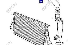 ВОЗДУХОВОД ИНТЕРКУЛЕР SAAB 9-3 93 2.2TiD ПАТРУБОК ШЛАНГ