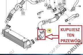 ВОЗДУХОВОД ПАТРУБОК ШЛАНГ ТУРБО ИНТЕРКУЛЕР BMW 13717590304