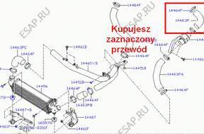 ВОЗДУХОВОД ТУРБО ИНТЕРКУЛЕРА NISSAN PRIMERA 1,9 P12