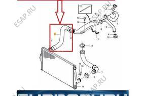 ВОЗДУХОВОД ТУРБО ИНТЕРКУЛЕРА VOLVO XC90 9489968