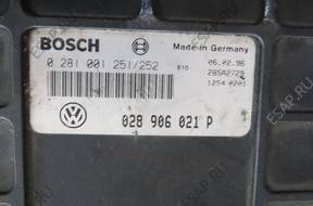 VW 0281001251 БЛОК УПРАВЛЕНИЯ SHARAN 028906021