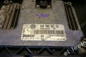 VW 03G906021CG  0281012746 EDC16U34