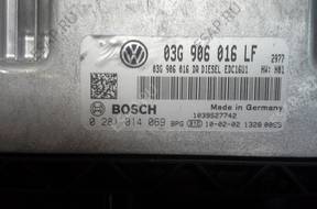 VW 2.0 SDI БЛОК УПРАВЛЕНИЯ 03G906016LF 0281014069