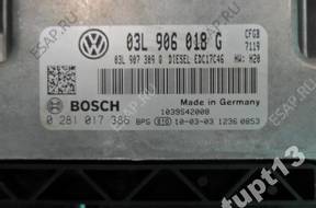 VW 2.0 TDI CFG БЛОК УПРАВЛЕНИЯ ДВИГАТЕЛЕМ 03L906018G