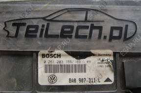 VW Audi 1.8 БЛОК УПРАВЛЕНИЯ ДВИГАТЕЛЕМ 8A0907311L