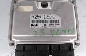 VW AUDI 2.5 TDI БЛОК УПРАВЛЕНИЯ ДВИГАТЕЛЕМ 3B1907401B