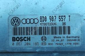 vw audi a4 1.8 БЛОК УПРАВЛЕНИЯ 8D0907557T 0261204185