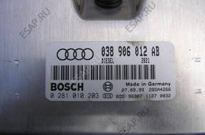 VW AUDI A6 C5 1.9 TDI (110KM) БЛОК УПРАВЛЕНИЯ 038906012AB