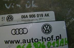VW AUDI БЛОК УПРАВЛЕНИЯ ДВИГАТЕЛЕМ 06A906019AK
