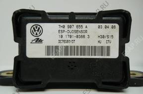 VW AUDI МОДУЛЬ СЕНСОР БЛОК УПРАВЛЕНИЯ ESP 7H0 907 655 A