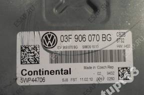 VW AUDI SEAT 1.2 TSI БЛОК УПРАВЛЕНИЯ ДВИГАТЕЛЕМ 03F906070BG
