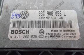 VW AUDI SEAT   БЛОК УПРАВЛЕНИЯ ДВИГАТЕЛЕМ 03C906056L